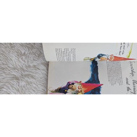 Vintage RARE Gnomes by Wil Huygen Book with Red and Blue Illustrations 1977 - Picture 4 of 10